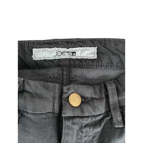 JOE'S JEANS Mid Rise Crop Slim Jeans Pants Charcoal Stretch 29 - Picture 4 of 7